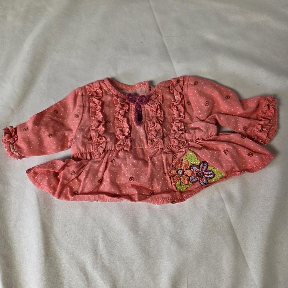 American Girl Bitty Baby Twins Girl Top Schooltime